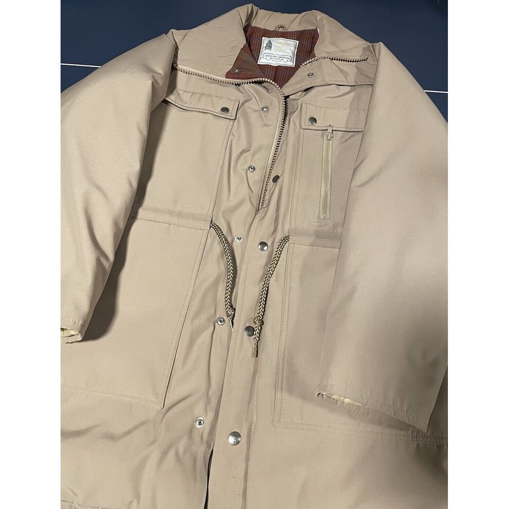 Vintage London Fog Long Puffer Coat Men's Size Large
